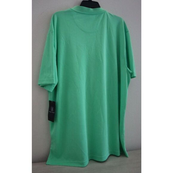 PGA Tour PVKSC046DS Men's Sz 2XL Spring Bouquet Green Edge Collar Polo Shirt $52 - Picture 2 of 6